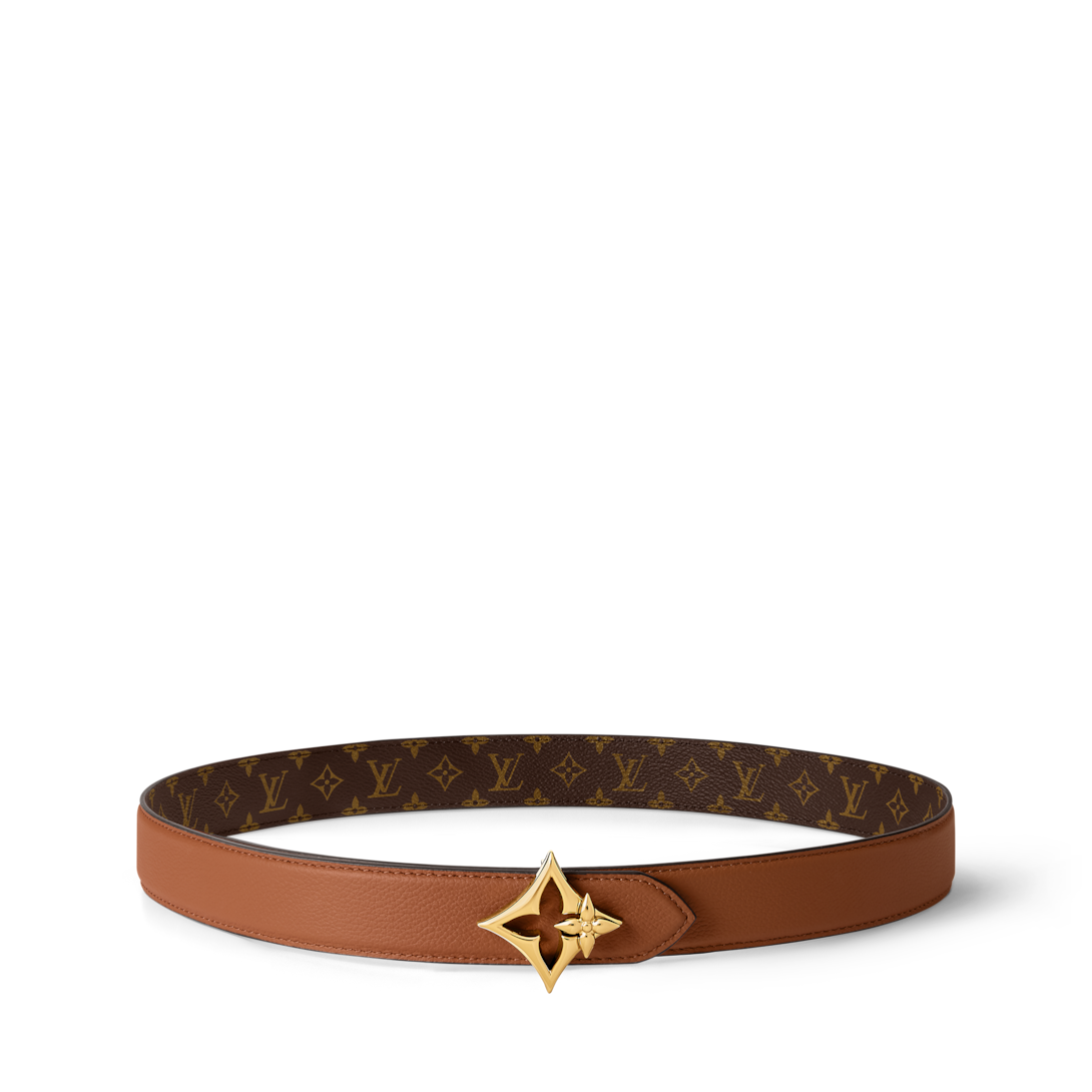 LV Flowergram 30mm Reversible Belt - Accessories M4392W | LOUIS
